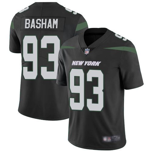 New York Jets Limited Black Men Tarell Basham Alternate Jersey NFL Football 93 Vapor Untouchable